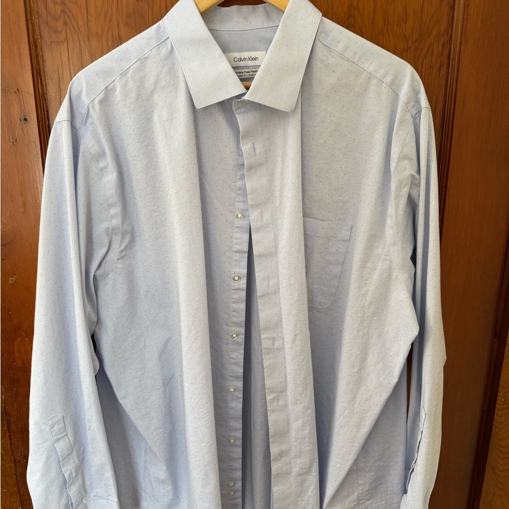Calvin Klein Sky Blue Dress Shirt